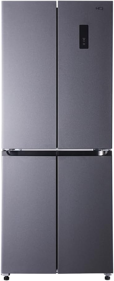 Geladeira HQ-426MDFF Multidoor Frost Free de 426 litros na cor cinza